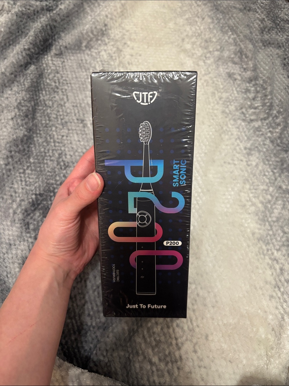 JTF p200 Smart Sonic Electric Toothbrush - Black